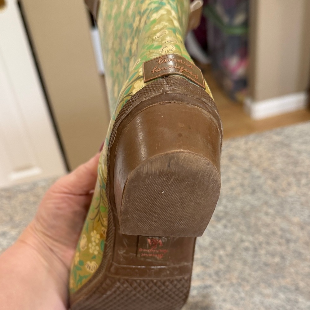 Tamara Henriques Cowboy Rain Boots - Size 38 (7.5-8) - Picture 7 of 11